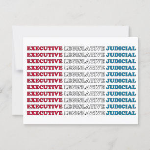 US-Karos & Balances Postkarte