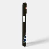 US-Karte mit amerikanischer Flagge Case-Mate iPhone Hülle (Rückseite / Rechts)