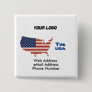 US-Karte Schlüsselanhänger KeyHolder Button