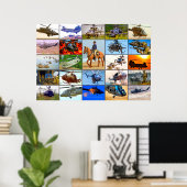 US-KAVIERAFTUNG "MONTAGE" POSTER (Heimbüro)