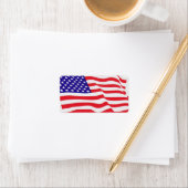 US-Kennzeichen Adressaufkleber (Insitu)