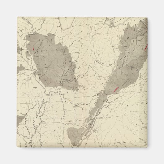 US-Kohlefelder Magnet (Vorne)