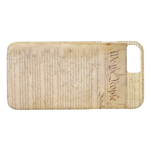 US-KONSTITUTION Case-Mate iPhone HÜLLE (Rückseite (Horizontal))