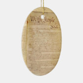 US-KONSTITUTION KERAMIK ORNAMENT (Rechts)