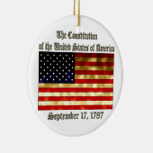 US-Konstitution Keramikornament (Rechts)