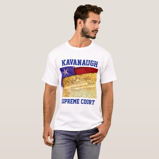 US-KONSTITUTION Richter Brett Kavanaugh SCOTUS T-Shirt (Vorne ganz)