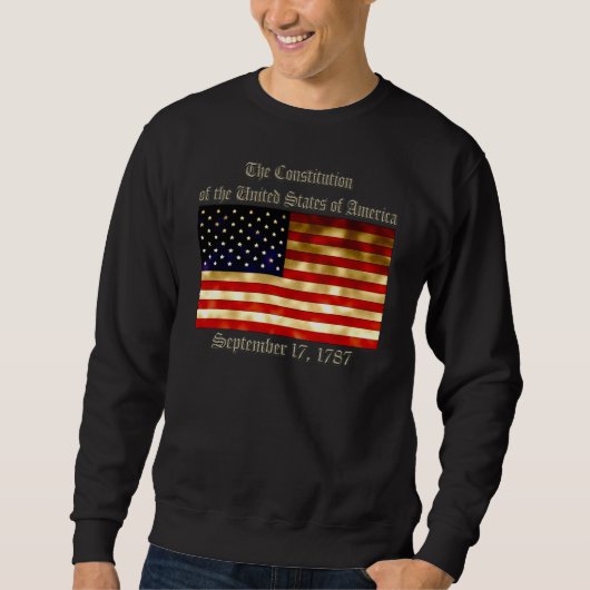 US-Konstitution Sweatshirt (Vorderseite)