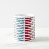 US-Kontroll- und Ausgleichsmechanismen Kaffeetasse (Mittel)