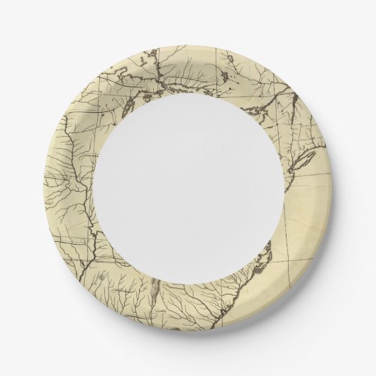 US-Kontur Pappteller (Vorderseite)