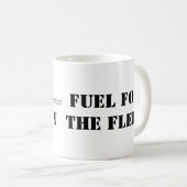 US-KRAFTSTOFF FÜR DIE FLOTTE KAFFEETASSE (VorderseiteRechts)