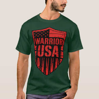 US-Kriegerin usa Grunge T-Shirt