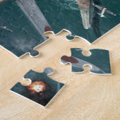 US-Kriegsschiff unter Angriff Puzzle (Seite)