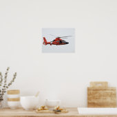 US Küstenwache HH-65C Dauphin. Poster (Küche)