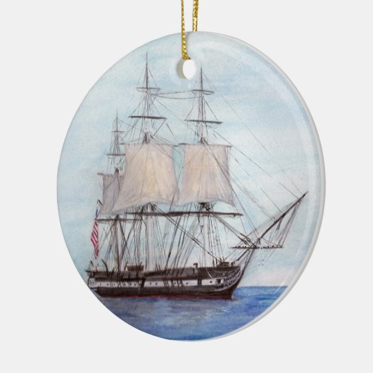 US-Küstenwache Keramik Ornament (Links)