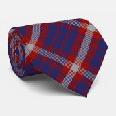 US-Küstenwache-Tartan Krawatte (Gerollt)
