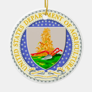 US-Landwirtschaftsgesetz Siegel Keramikornament