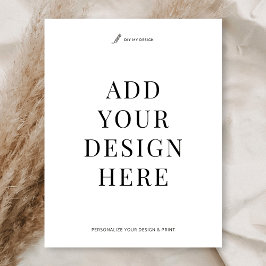 US-Letter-Druck 8,5 x 11"-Buchstaben oder -Druck