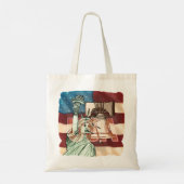 US Liberty-Flagge Tragetasche (Rückseite)