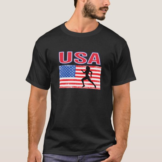 US-Lieben verfolgen Sommerspiele in Amerika T-Shirt (Vorderseite)