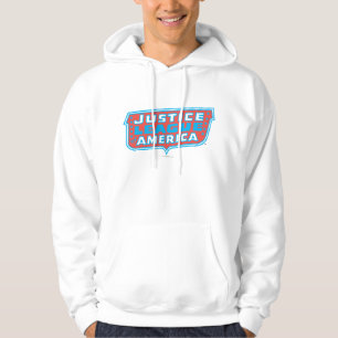 US-Logo der Gerechtigkeitsliga Hoodie