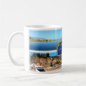 US Los Angeles - Malibu - Lagoon - Pier - Strand Kaffeetasse (Links)