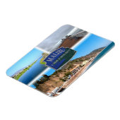 US Los Angeles - Malibu - Lagoon - Pier - Strand Magnet (Linke Seite)