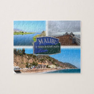 US Los Angeles - Malibu - Lagoon - Pier - Strand Puzzle
