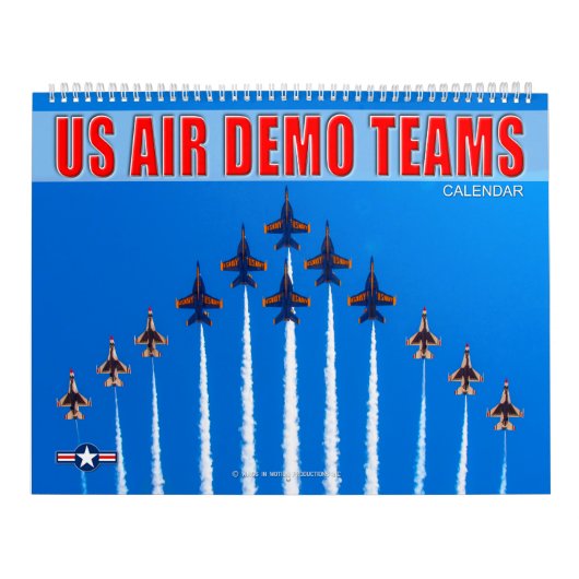 US-LUFTDEMONSTRATIONSTEAMS KALENDER (Titelbild)