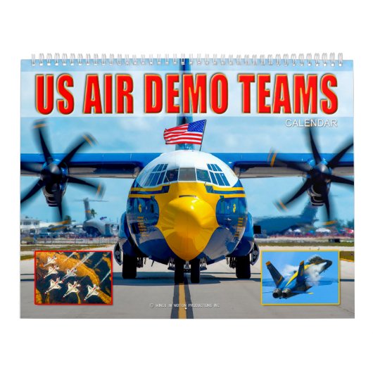 US-LUFTDEMONSTRATIONSTEAMS KALENDER (Titelbild)