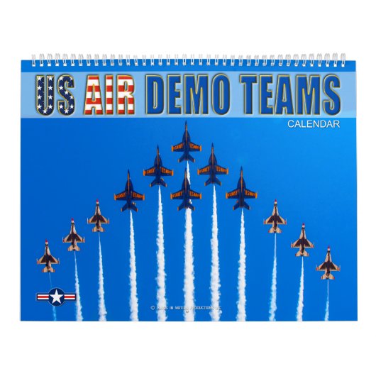 US-LUFTDEMONSTRATIONSTEAMS KALENDER (Titelbild)