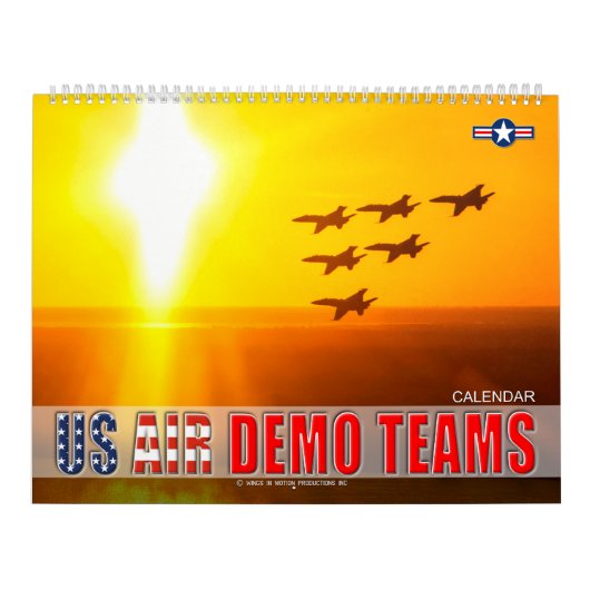 US-LUFTDEMONSTRATIONSTEAMS KALENDER (Titelbild)