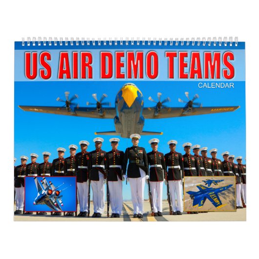 US-LUFTDEMONSTRATIONSTEAMS KALENDER (Titelbild)