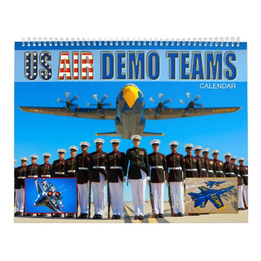 US-LUFTDEMONSTRATIONSTEAMS KALENDER (Titelbild)