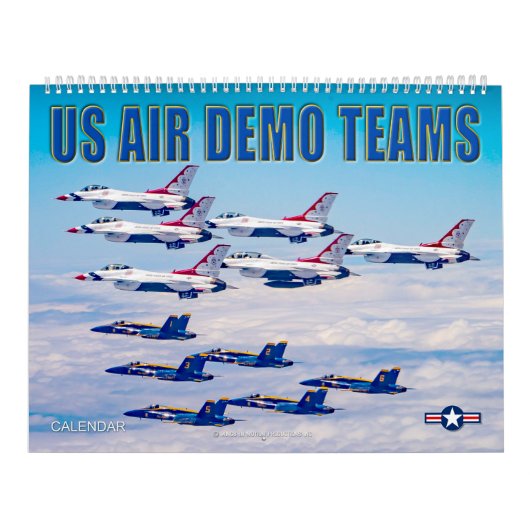 US-LUFTDEMONSTRATIONSTEAMS KALENDER (Titelbild)