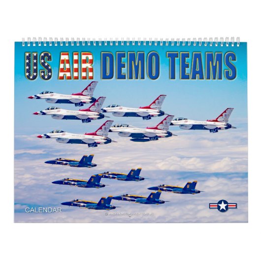 US-LUFTDEMONSTRATIONSTEAMS KALENDER (Titelbild)