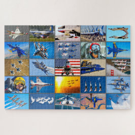 US-LUFTDEMONSTRATIONSTEAMS "MONTAGE" PUZZLE