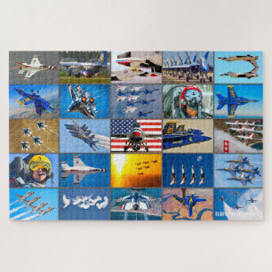 US-LUFTDEMONSTRATIONSTEAMS "MONTAGE" PUZZLE