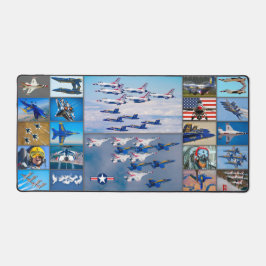 US-LUFTDEMONSTRATIONSTEAMS SCHREIBTISCHUNTERLAGE