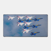 US-LUFTDEMONSTRATIONSTEAMS SCHREIBTISCHUNTERLAGE (Vorderseite)