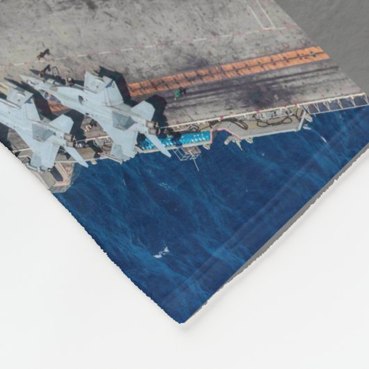 US-LUFTFAHRTUNTERNEHMEN "MONTAGE" FLEECEDECKE (Ecke)