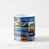 US-LUFTFAHRTUNTERNEHMEN "MONTAGE" KAFFEETASSE (Mittel)