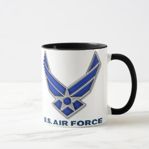 US-Luftwaffe-Symbol LICHT Tasse