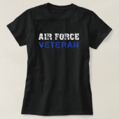 US-Luftwaffe, USAF, Luftwaffenveteranen in Not T-Shirt (Design vorne)