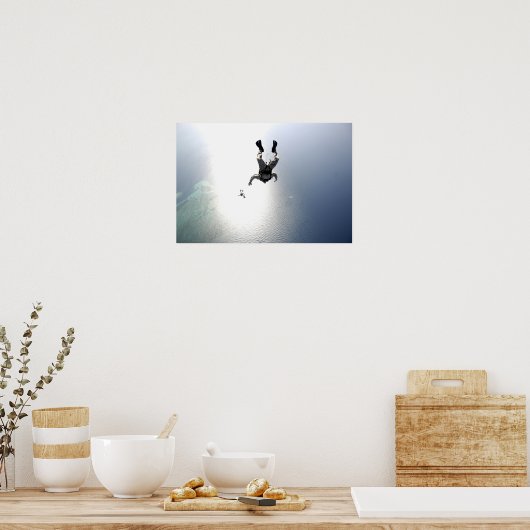 US-Luftwaffenparadies Poster (Küche)