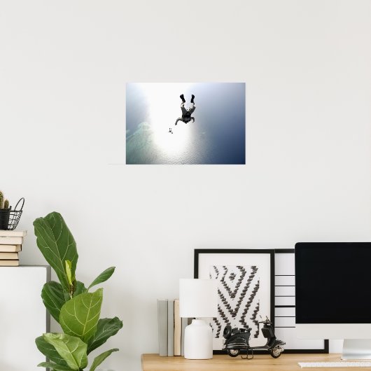 US-Luftwaffenparadies Poster (Heimbüro)