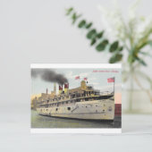 US Mail Boat, Chicago, 1910 - South Haven Boat Postkarte (Stehend Vorderseite)