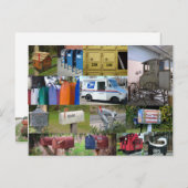 US Mail Postkarte (Vorne/Hinten)