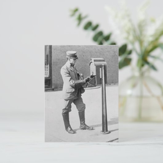 US Mailman Postkarte (Stehend Vorderseite)