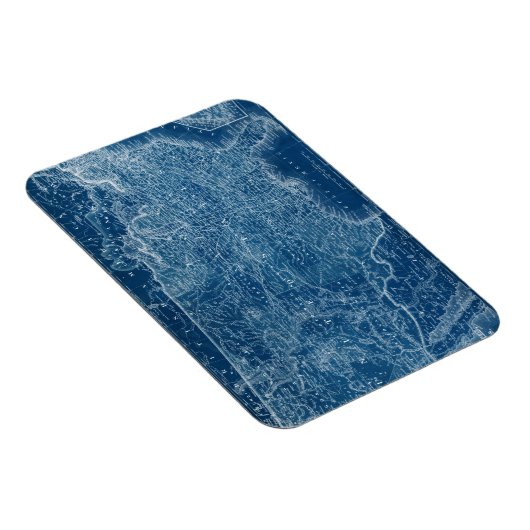 US Map Blueprint Magnet (Rechte Seite)