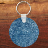 US Map Blueprint Schlüsselanhänger (Vorderseite)